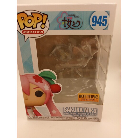 Funko POP! Sakura Miku Cherry Blossom 945 Hot Topic Exclusive Collectible Figur - Picture 8 of 16